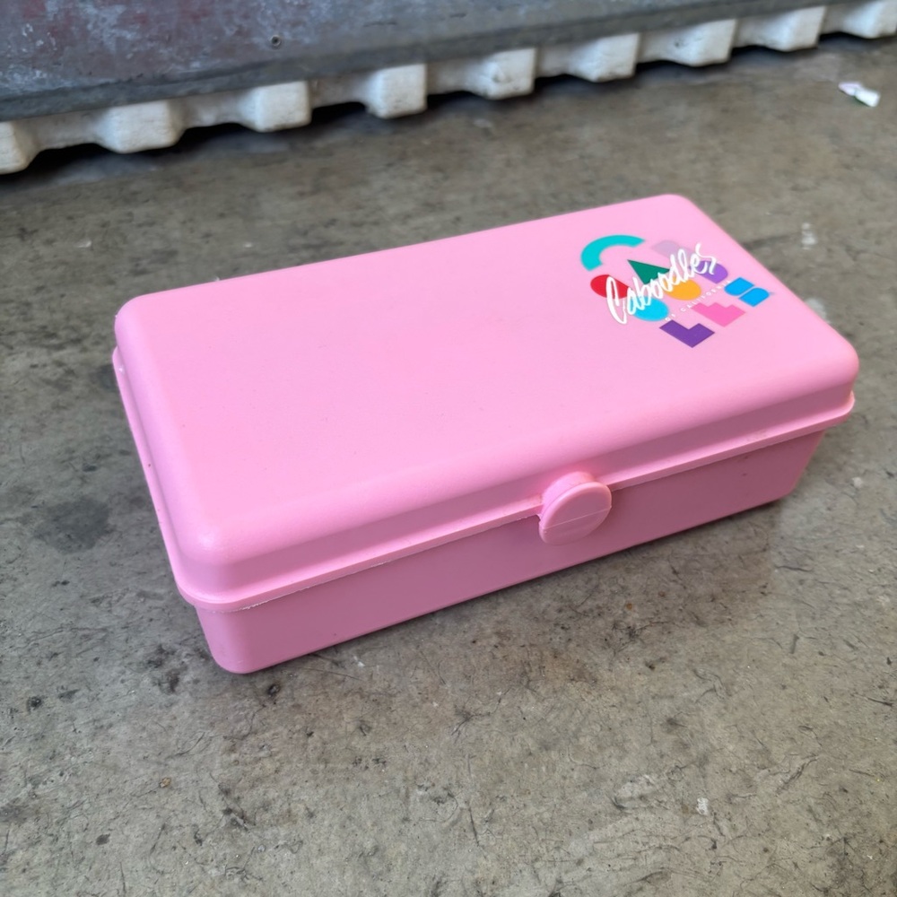 Vintage Caboodles Pink Storage Case